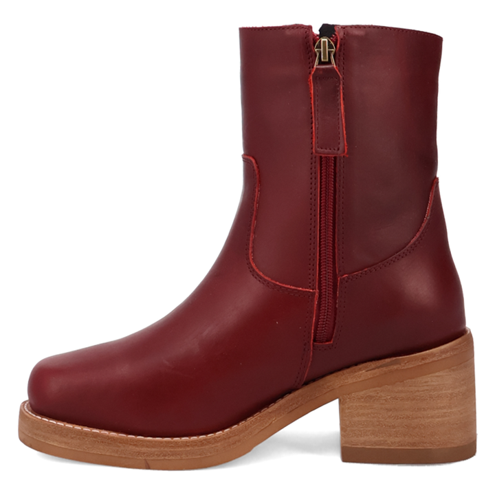 Online Exclusive | Dingo | Roxy Leather Bootie in Maroon **PREORDER