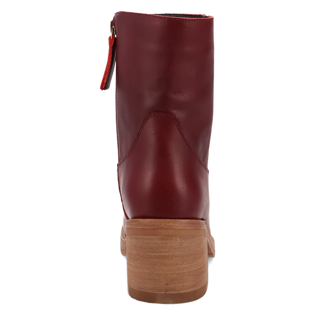 Online Exclusive | Dingo | Roxy Leather Bootie in Maroon **PREORDER