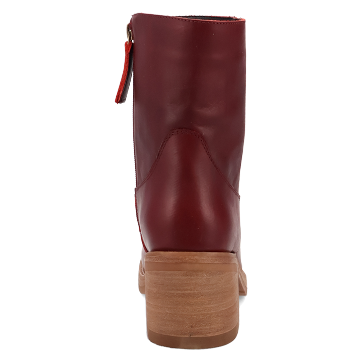 Online Exclusive | Dingo | Roxy Leather Bootie in Maroon **PREORDER