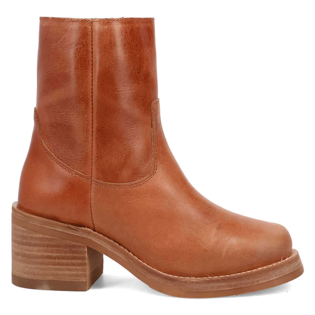 Online Exclusive | Dingo | Roxy Leather Bootie in Tan **PREORDER