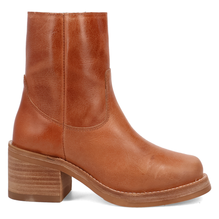 Online Exclusive | Dingo | Roxy Leather Bootie in Tan **PREORDER