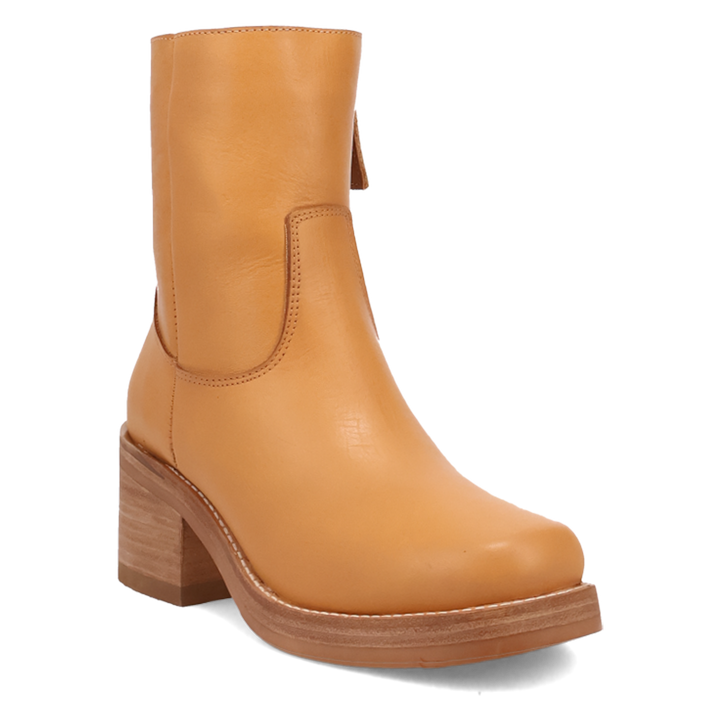 Online Exclusive | Dingo | Roxy Leather Bootie in Yellow **PREORDER