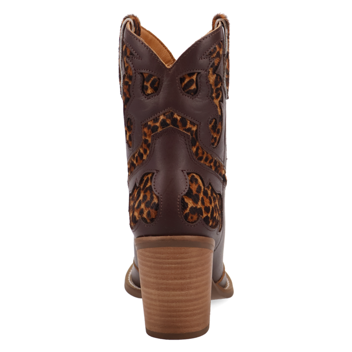 Online Exclusive | Dingo | Run Wild Leather Bootie in Brownleopard **PREORDER