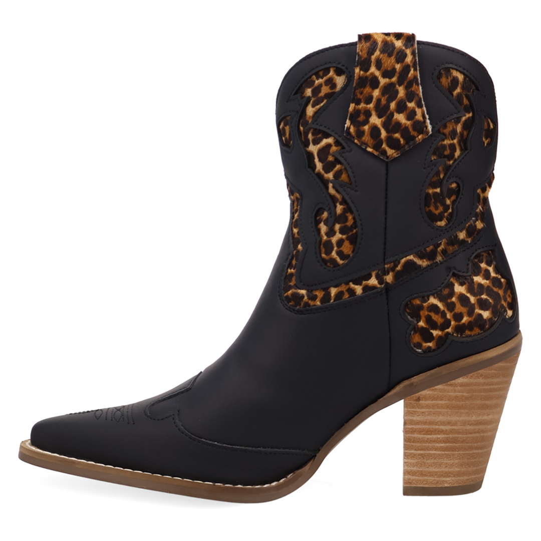 Online Exclusive | Dingo | Run Wild Leather Bootie in Leopard **PREORDER