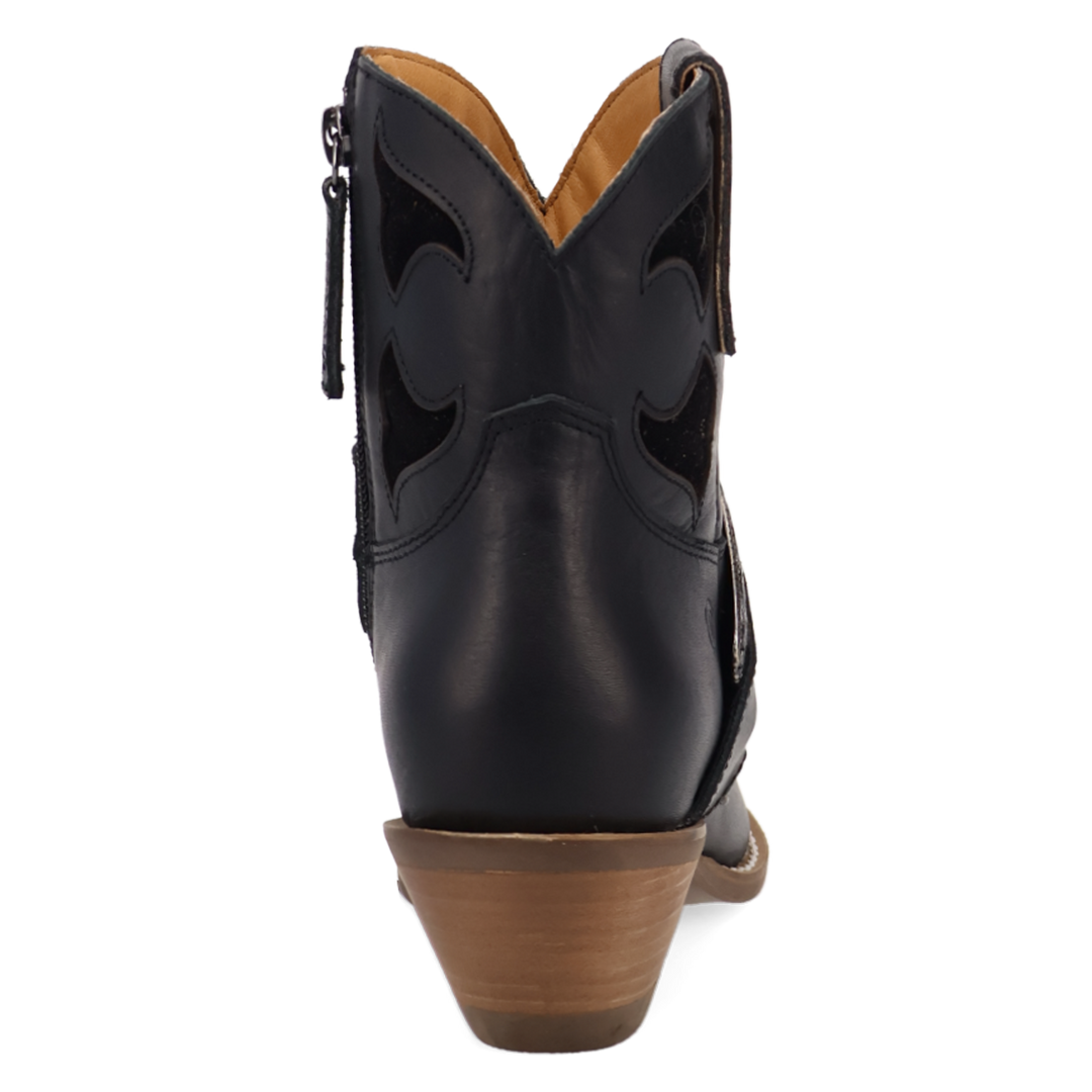 Online Exclusive | Dingo | Saddle Up Leather Bootie in Black **PREORDER