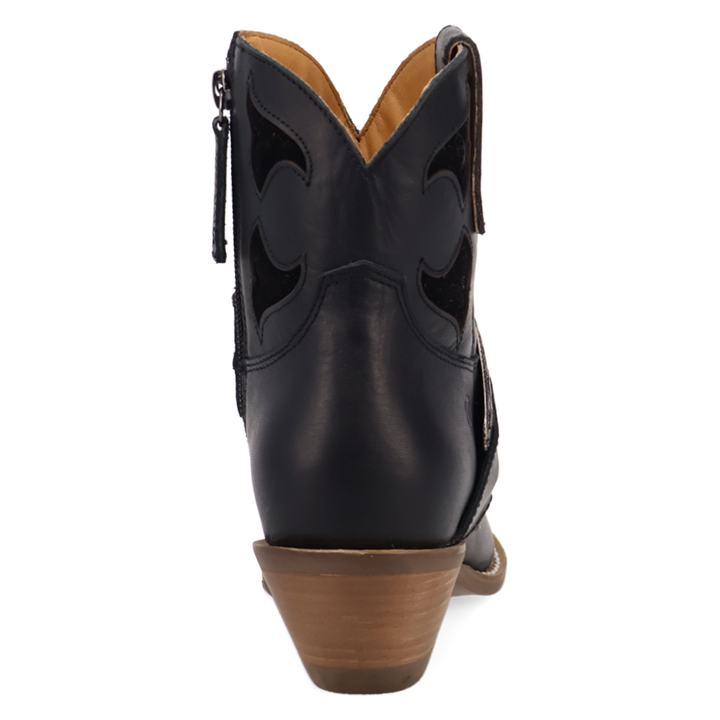 Online Exclusive | Dingo | Saddle Up Leather Bootie in Black **PREORDER