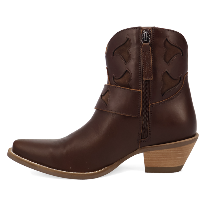 Online Exclusive | Dingo | Saddle Up Leather Bootie in Brown **PREORDER