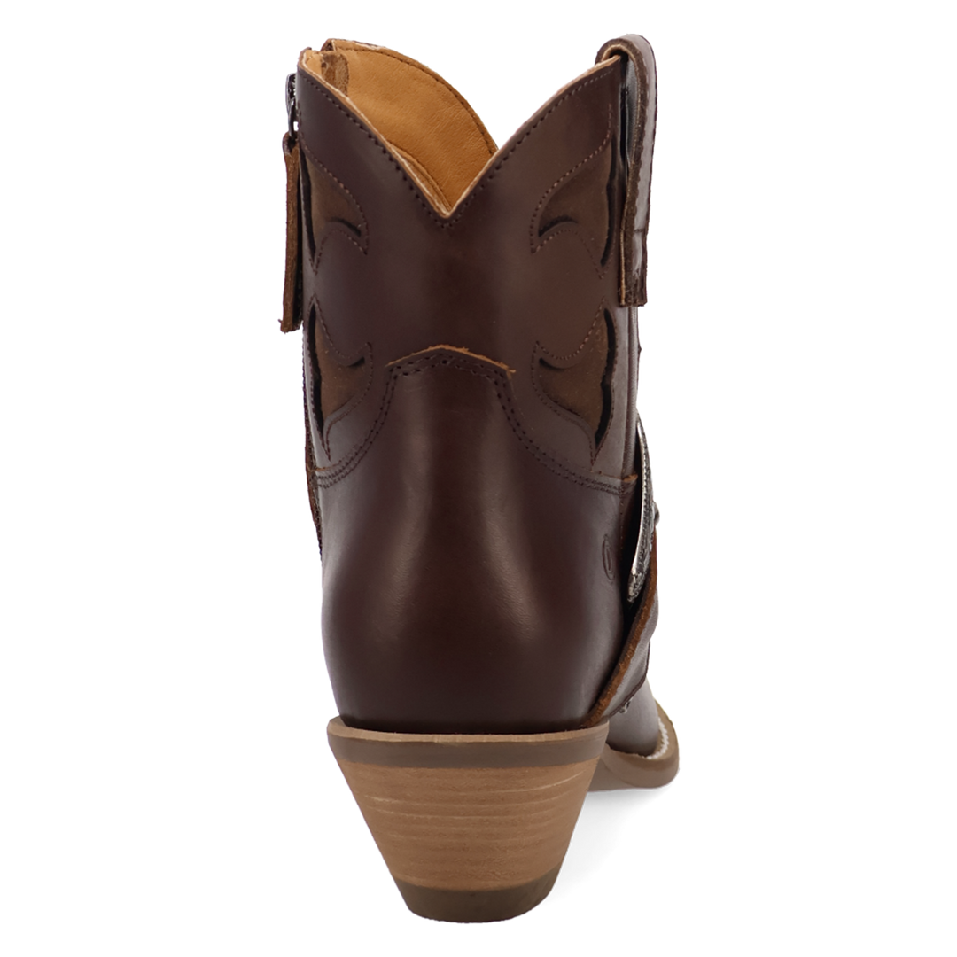 Online Exclusive | Dingo | Saddle Up Leather Bootie in Brown **PREORDER