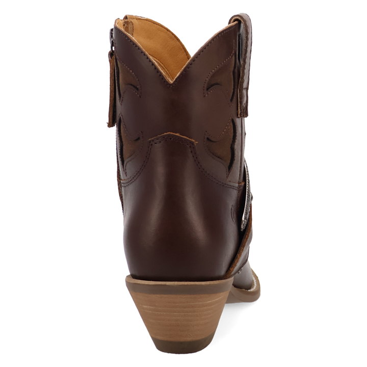 Online Exclusive | Dingo | Saddle Up Leather Bootie in Brown **PREORDER