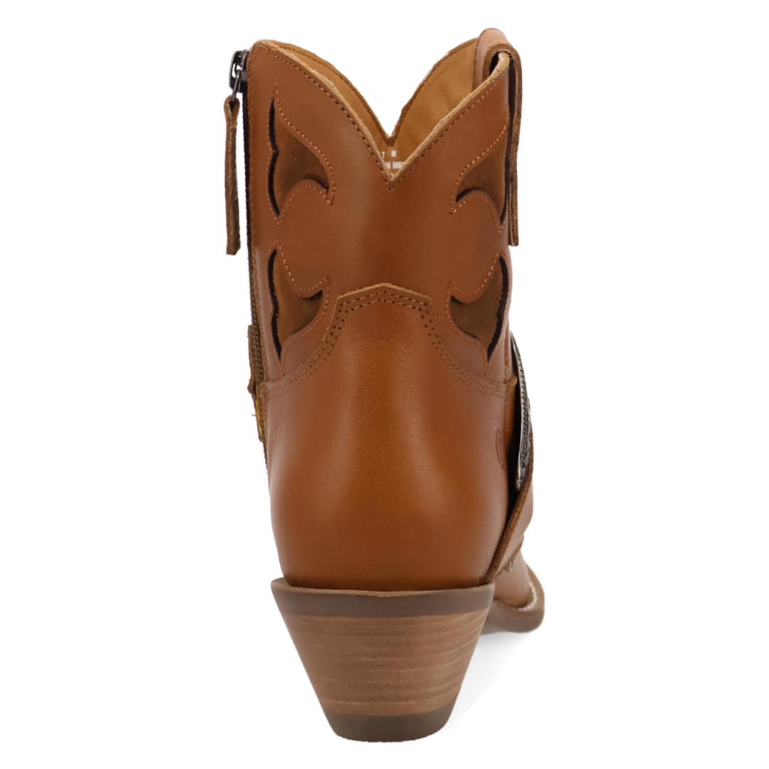 Online Exclusive | Dingo | Saddle Up Leather Bootie in Tan **PREORDER