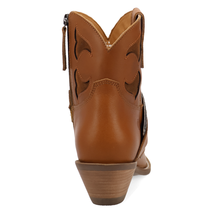 Online Exclusive | Dingo | Saddle Up Leather Bootie in Tan **PREORDER