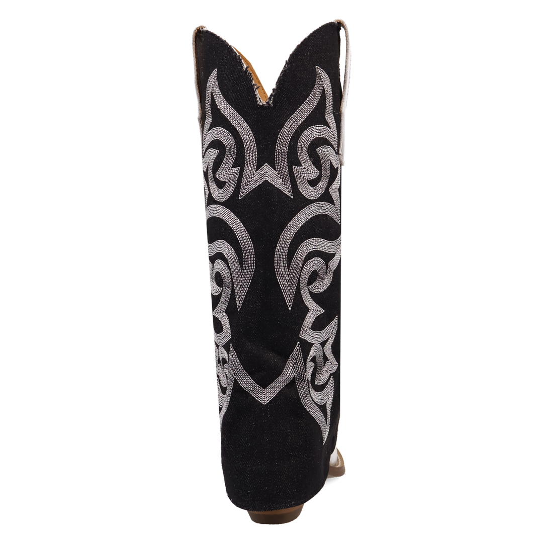 Online Exclusive | Dingo | Southern Sass Leather Boot in Silver and Blue **PREORDER