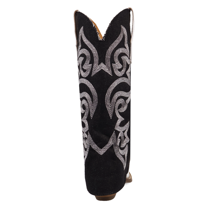 Online Exclusive | Dingo | Southern Sass Leather Boot in Silver and Blue **PREORDER