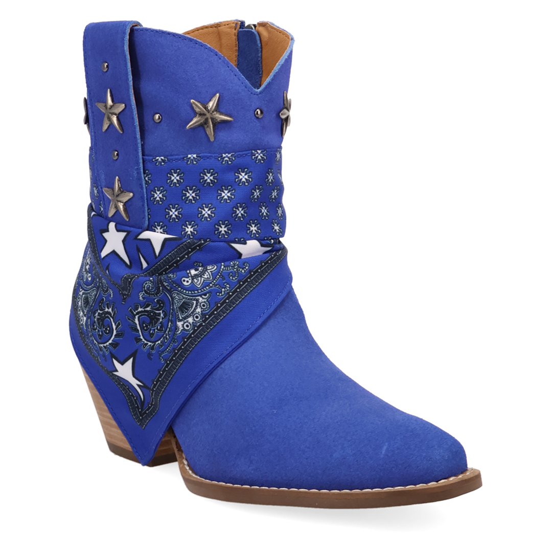 Online Exclusive | Dingo | Sundance Suede Bootie in Blue **PREORDER
