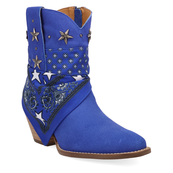 Online Exclusive | Dingo | Sundance Suede Bootie in Blue **PREORDER