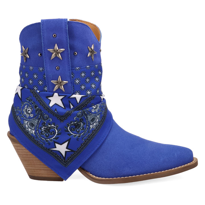 Online Exclusive | Dingo | Sundance Suede Bootie in Blue **PREORDER