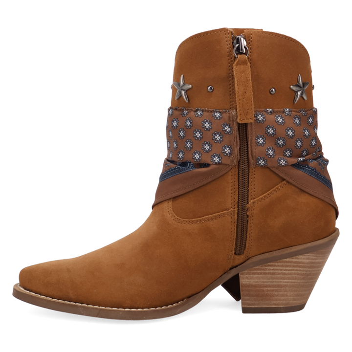 Online Exclusive | Dingo | Sundance Suede Bootie in Brown **PREORDER
