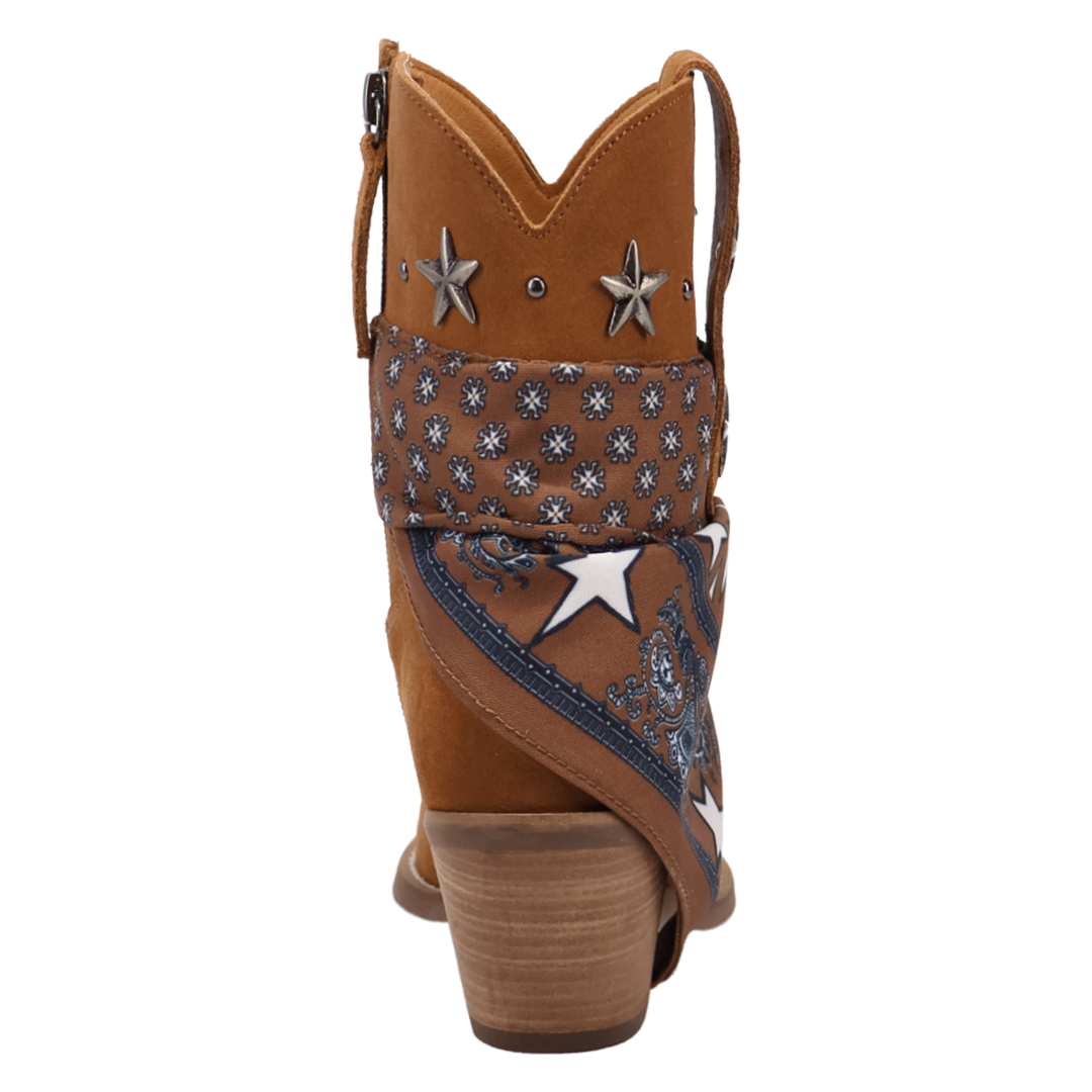 Online Exclusive | Dingo | Sundance Suede Bootie in Brown **PREORDER