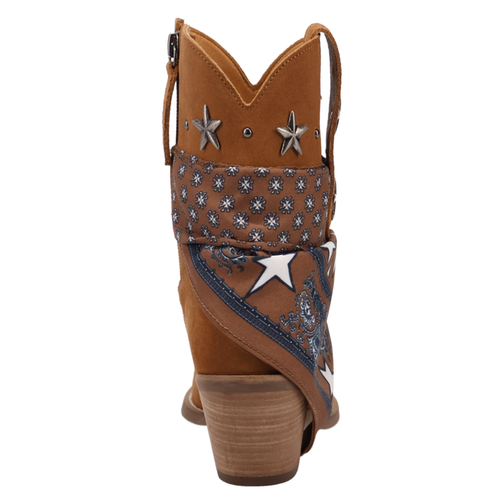 Online Exclusive | Dingo | Sundance Suede Bootie in Brown **PREORDER