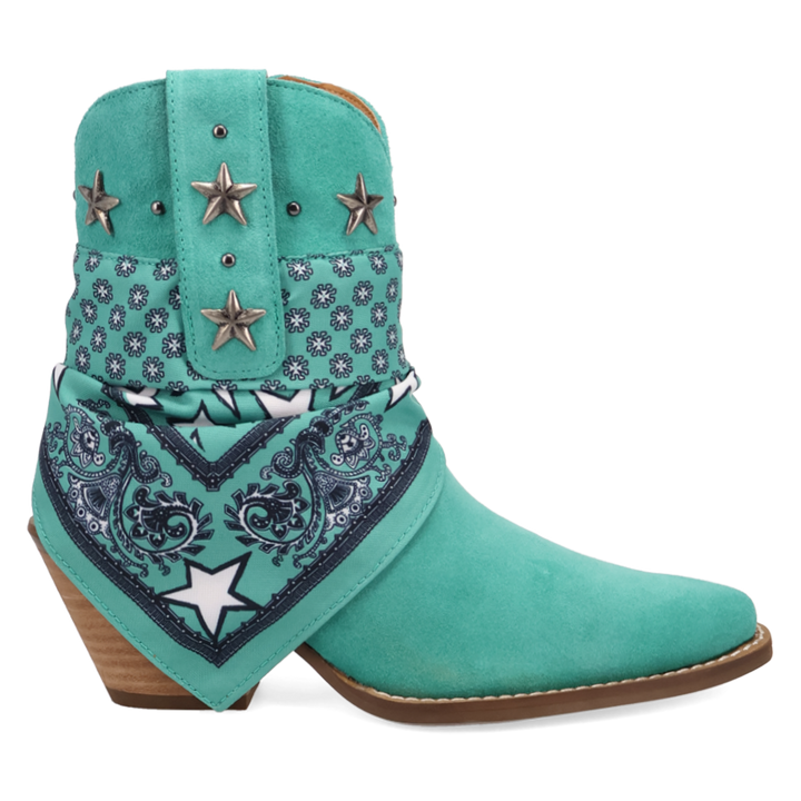 Online Exclusive | Dingo | Sundance Suede Bootie in Green **PREORDER