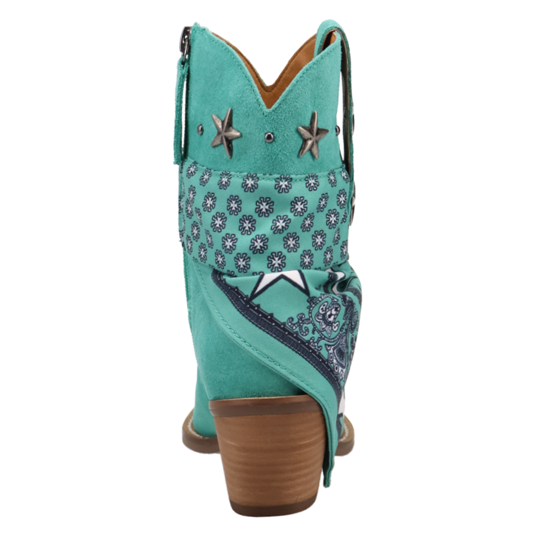 Online Exclusive | Dingo | Sundance Suede Bootie in Green **PREORDER