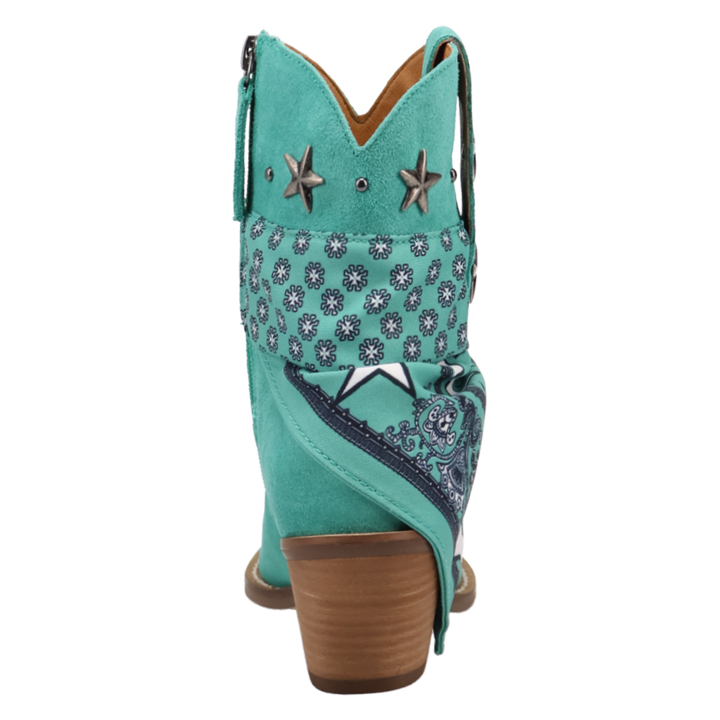 Online Exclusive | Dingo | Sundance Suede Bootie in Green **PREORDER