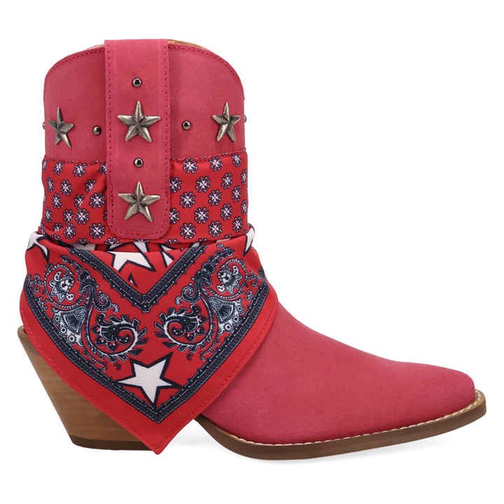 Online Exclusive | Dingo | Sundance Suede Bootie in Pink **PREORDER