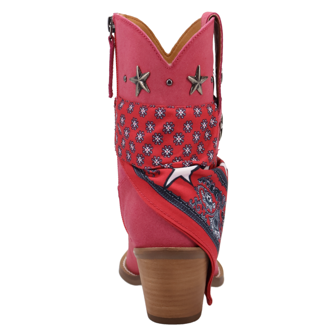 Online Exclusive | Dingo | Sundance Suede Bootie in Pink **PREORDER