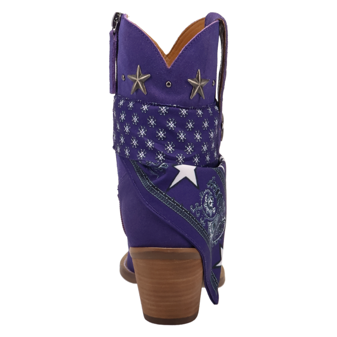Online Exclusive | Dingo | Sundance Suede Bootie in Purple **PREORDER