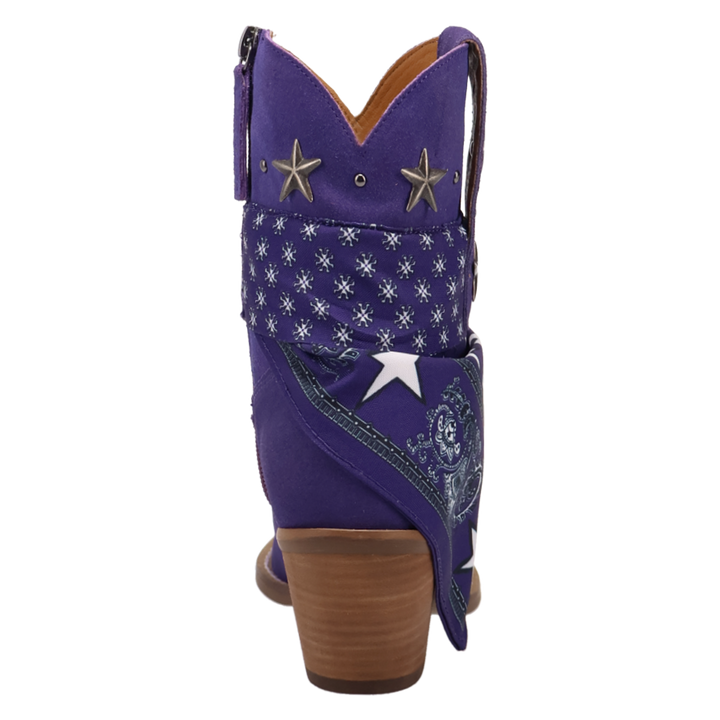 Online Exclusive | Dingo | Sundance Suede Bootie in Purple **PREORDER