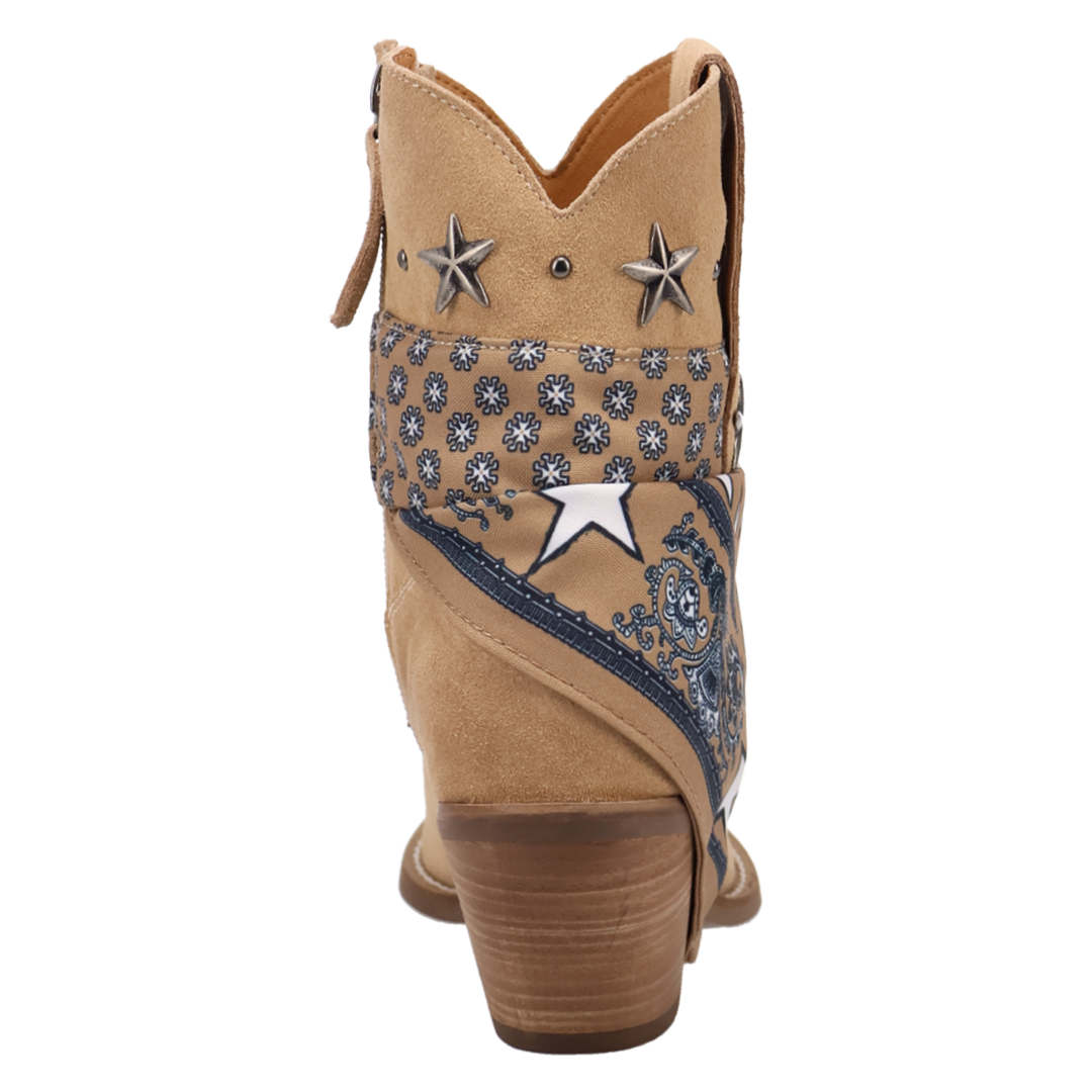 Online Exclusive | Dingo | Sundance Suede Bootie in Sand **PREORDER