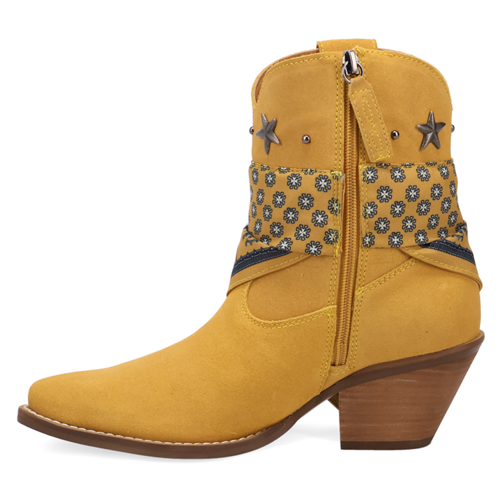 Online Exclusive | Dingo | Sundance Suede Bootie in Yellow **PREORDER