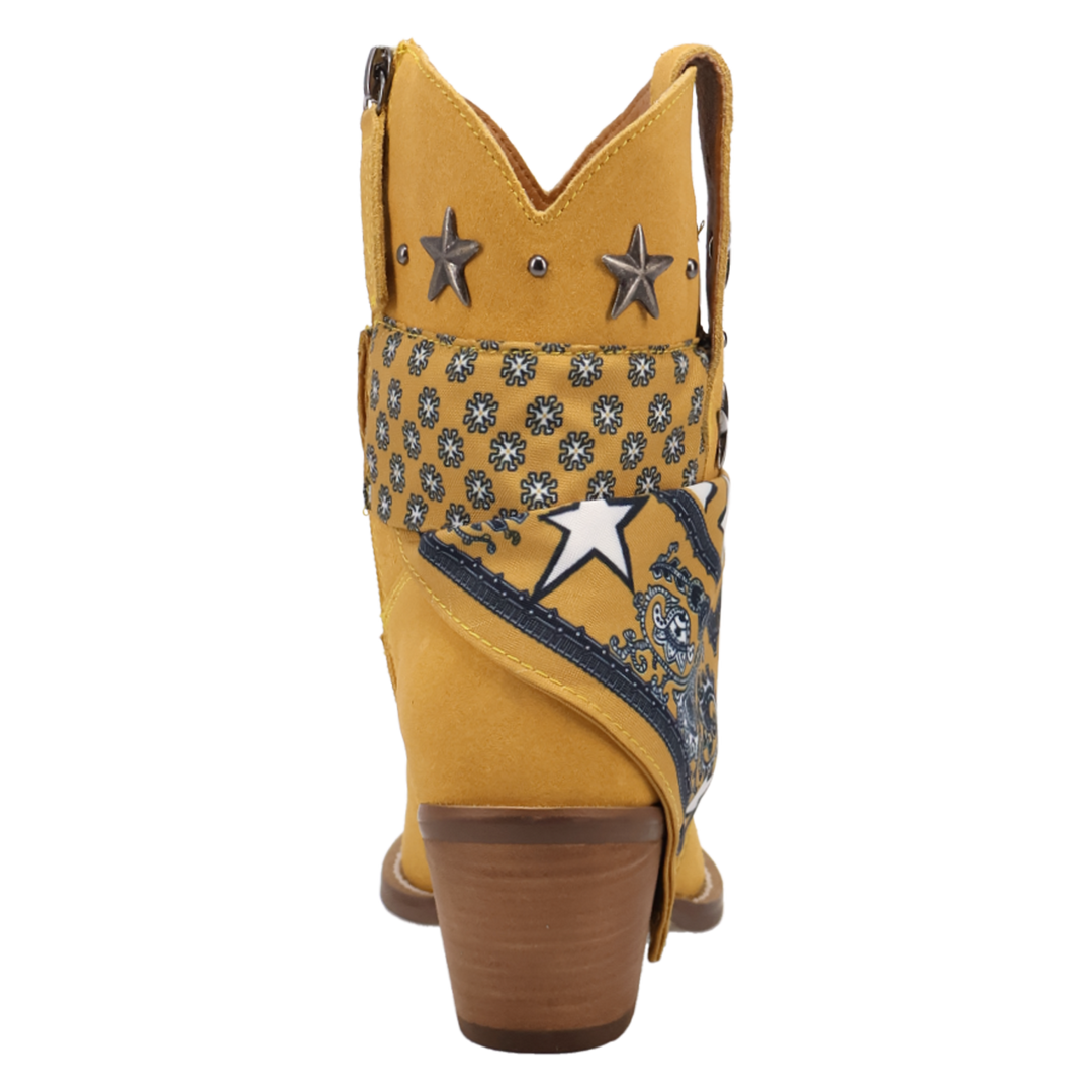 Online Exclusive | Dingo | Sundance Suede Bootie in Yellow **PREORDER