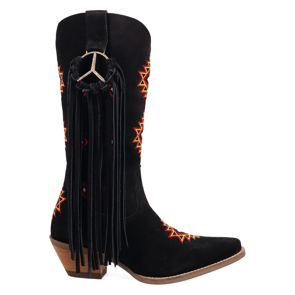 Online Exclusive | Dingo | Sweet Dreams Leather Boot in Black **PREORDER