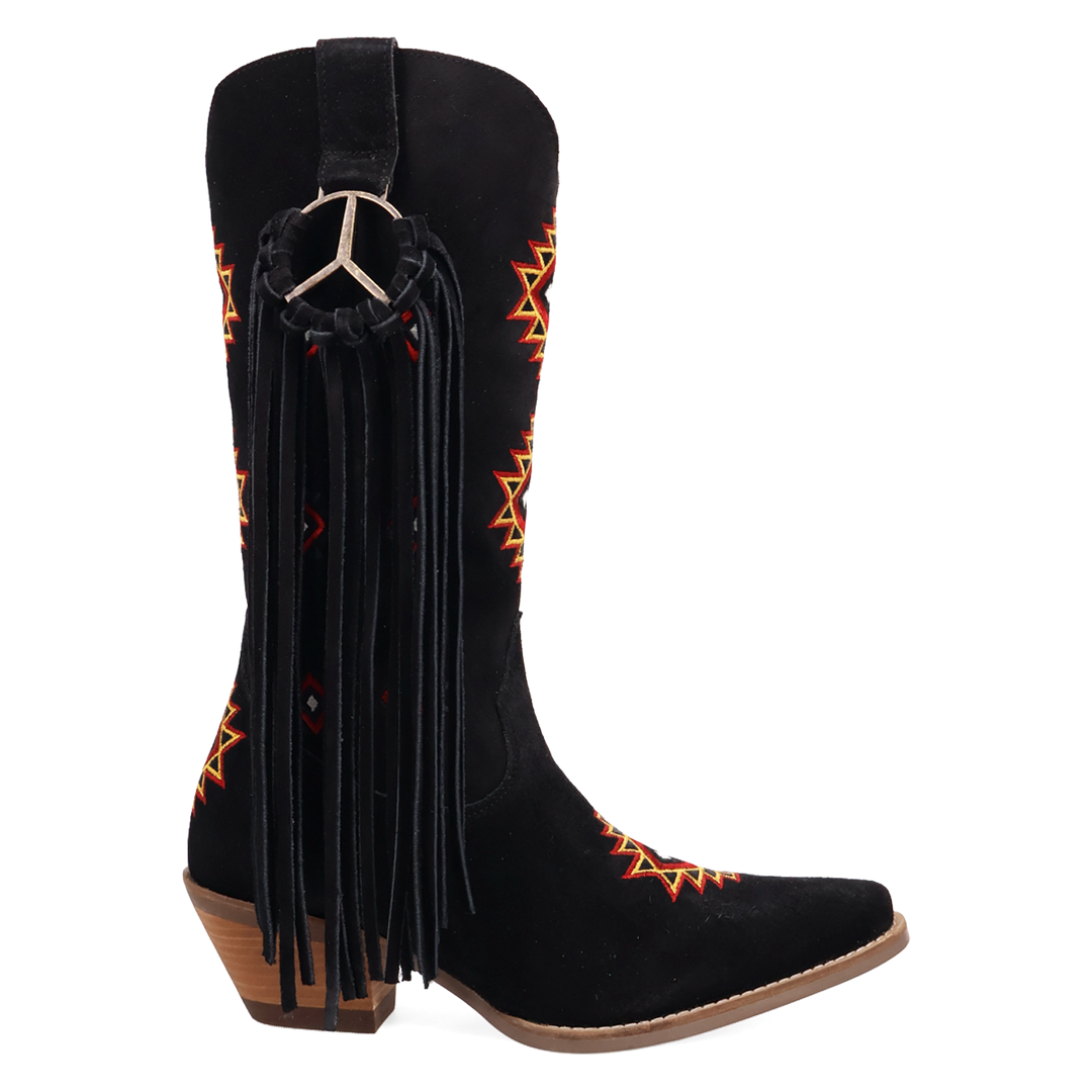 Online Exclusive | Dingo | Sweet Dreams Leather Boot in Black **PREORDER
