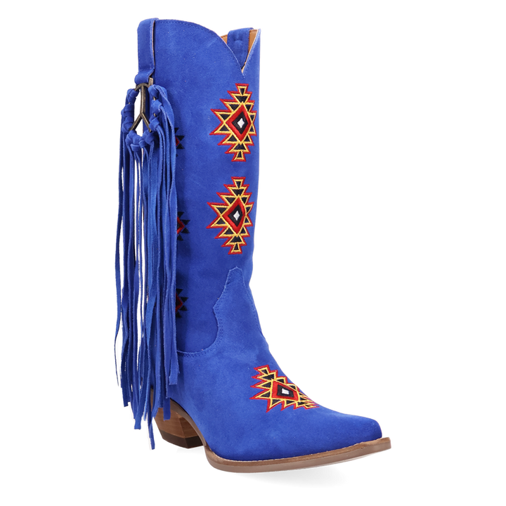 Online Exclusive | Dingo | Sweet Dreams Leather Boot in Blue **PREORDER