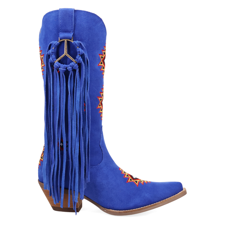 Online Exclusive | Dingo | Sweet Dreams Leather Boot in Blue **PREORDER