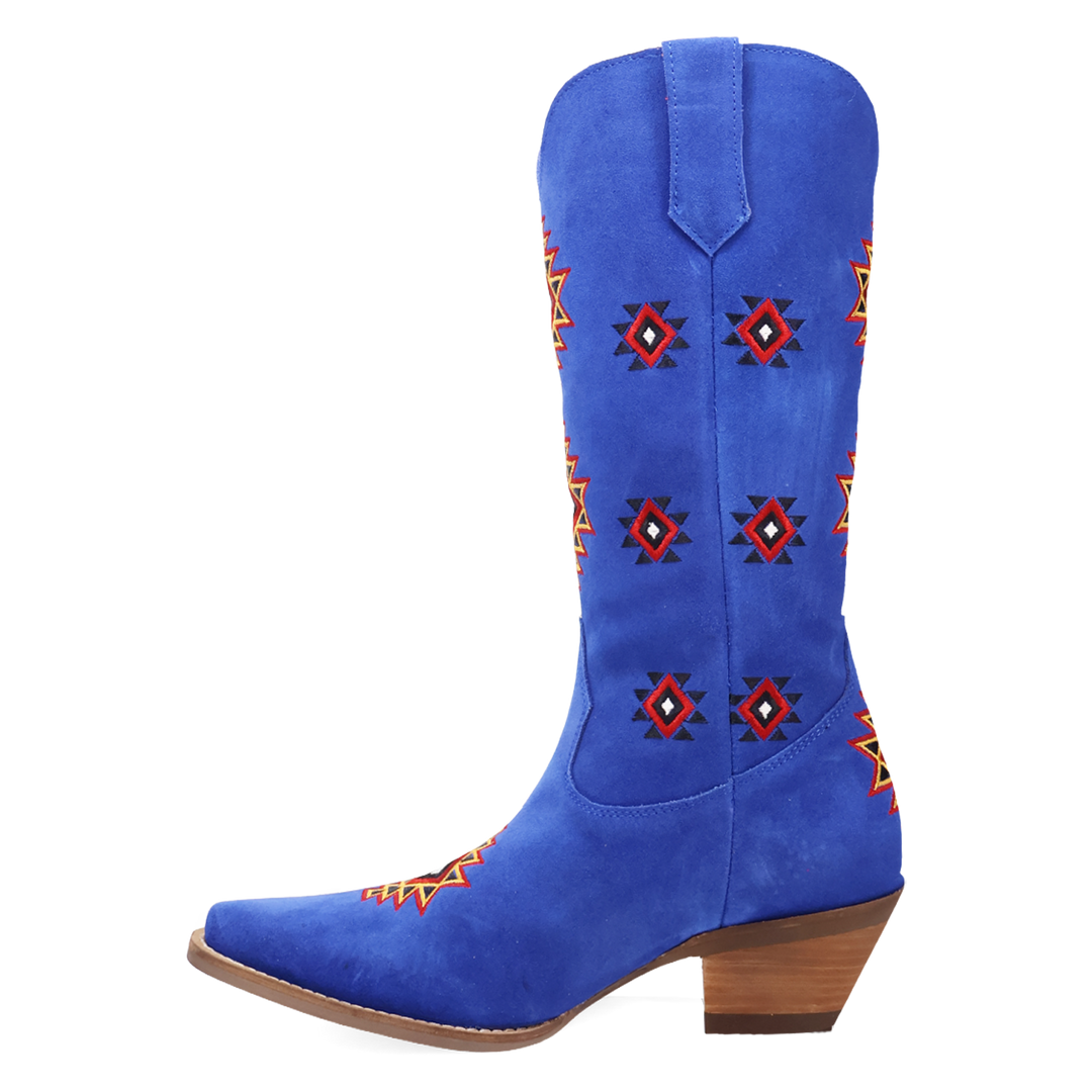 Online Exclusive | Dingo | Sweet Dreams Leather Boot in Blue **PREORDER