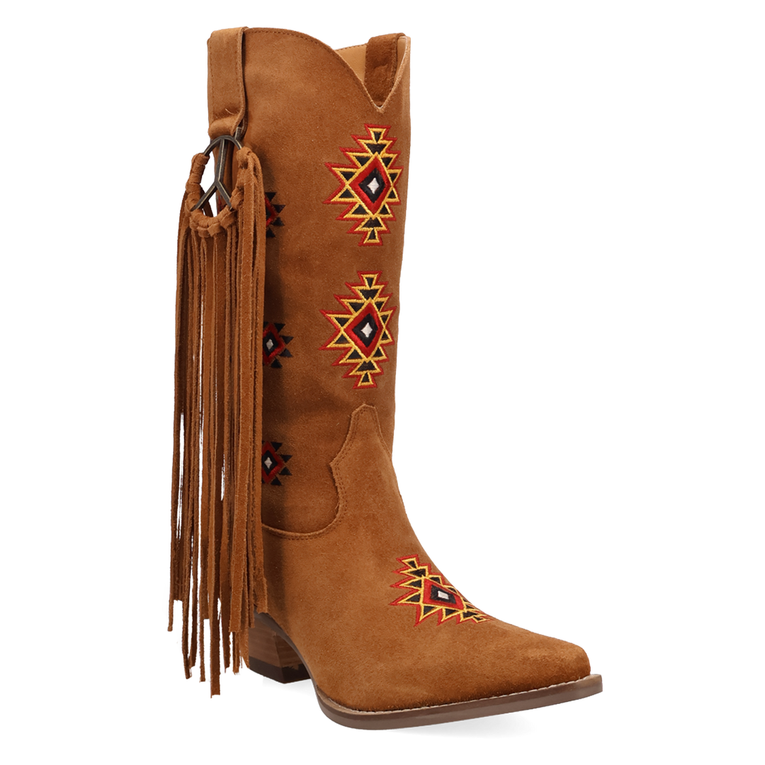 Online Exclusive | Dingo | Sweet Dreams Leather Boot in Brown **PREORDER