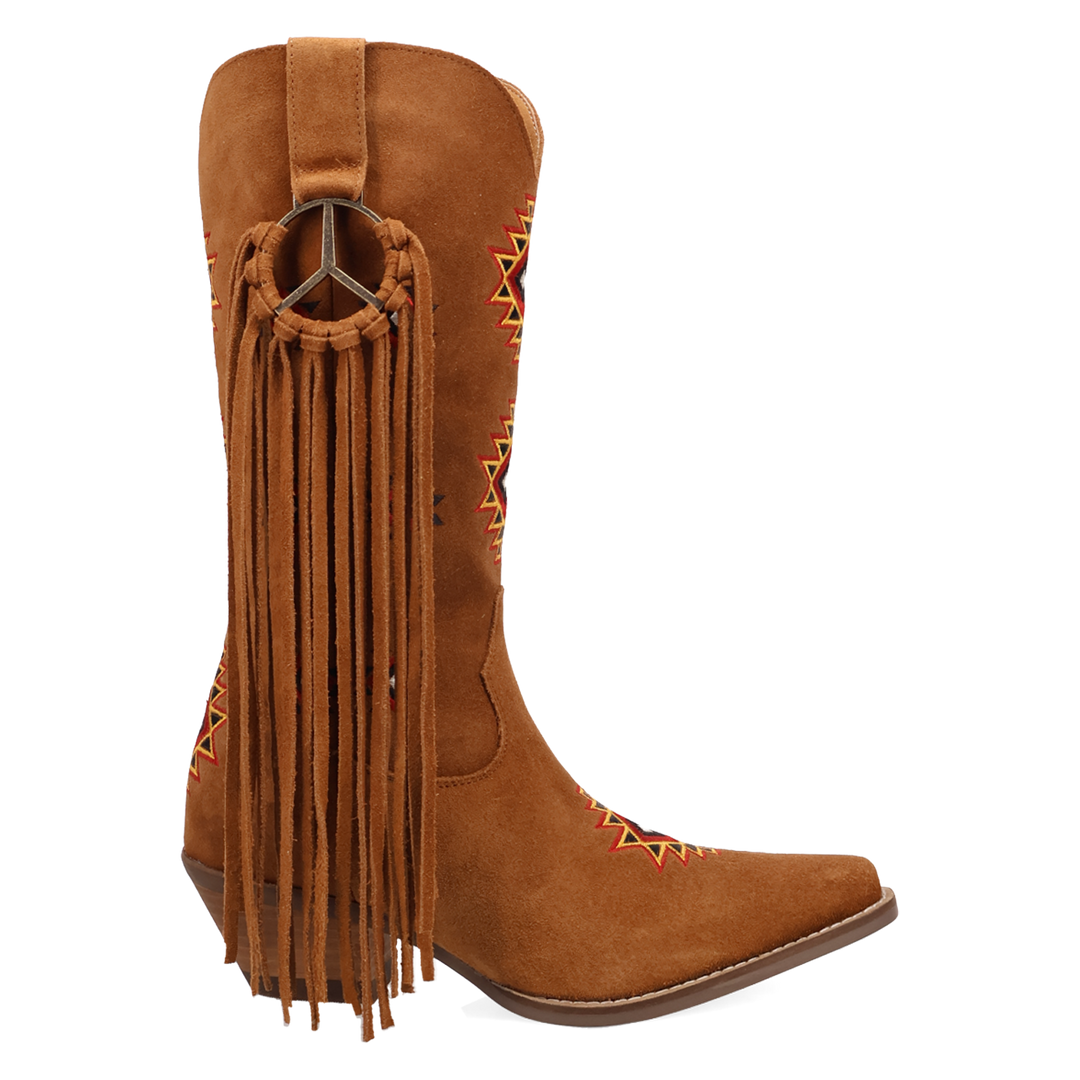 Online Exclusive | Dingo | Sweet Dreams Leather Boot in Brown **PREORDER