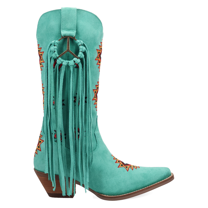 Online Exclusive | Dingo | Sweet Dreams Leather Boot in Green **PREORDER