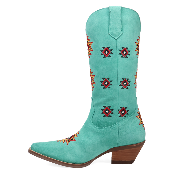 Online Exclusive | Dingo | Sweet Dreams Leather Boot in Green **PREORDER