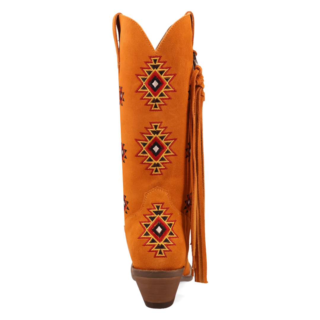 Online Exclusive | Dingo | Sweet Dreams Leather Boot in Orange **PREORDER