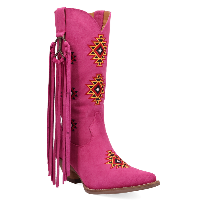 Online Exclusive | Dingo | Sweet Dreams Leather Boot in Pink **PREORDER