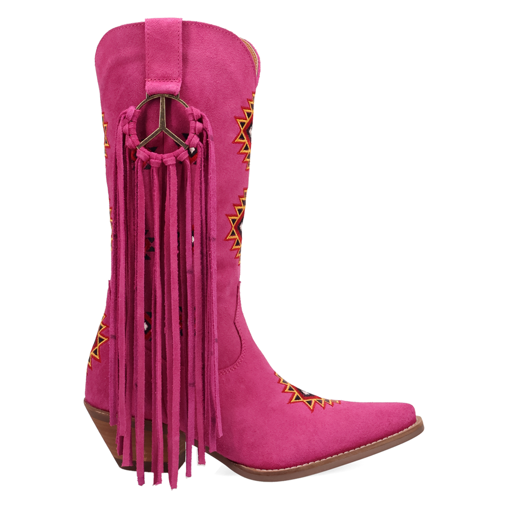 Online Exclusive | Dingo | Sweet Dreams Leather Boot in Pink **PREORDER