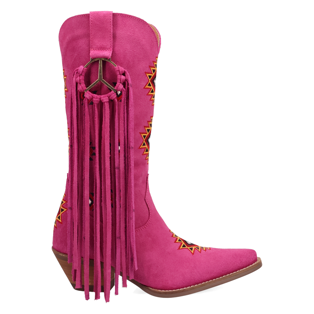 Online Exclusive | Dingo | Sweet Dreams Leather Boot in Pink **PREORDER