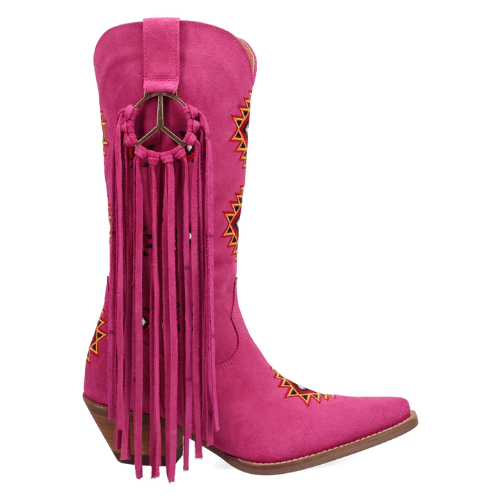 Online Exclusive | Dingo | Sweet Dreams Leather Boot in Pink **PREORDER