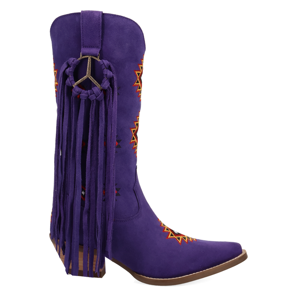 Online Exclusive | Dingo | Sweet Dreams Leather Boot in Purple **PREORDER