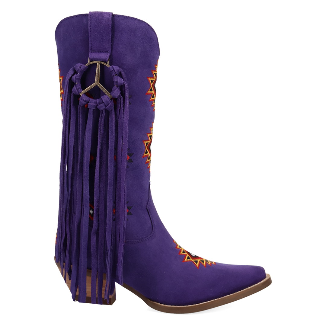 Online Exclusive | Dingo | Sweet Dreams Leather Boot in Purple **PREORDER