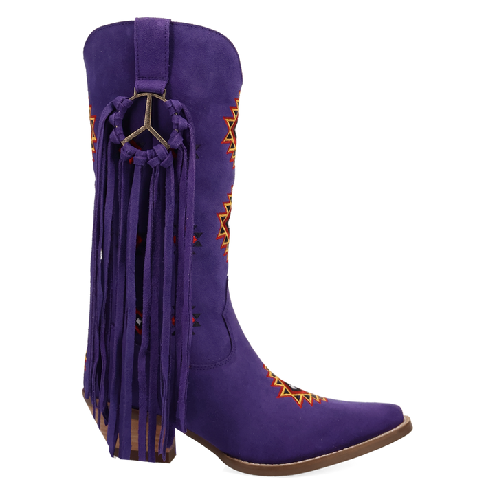 Online Exclusive | Dingo | Sweet Dreams Leather Boot in Purple **PREORDER